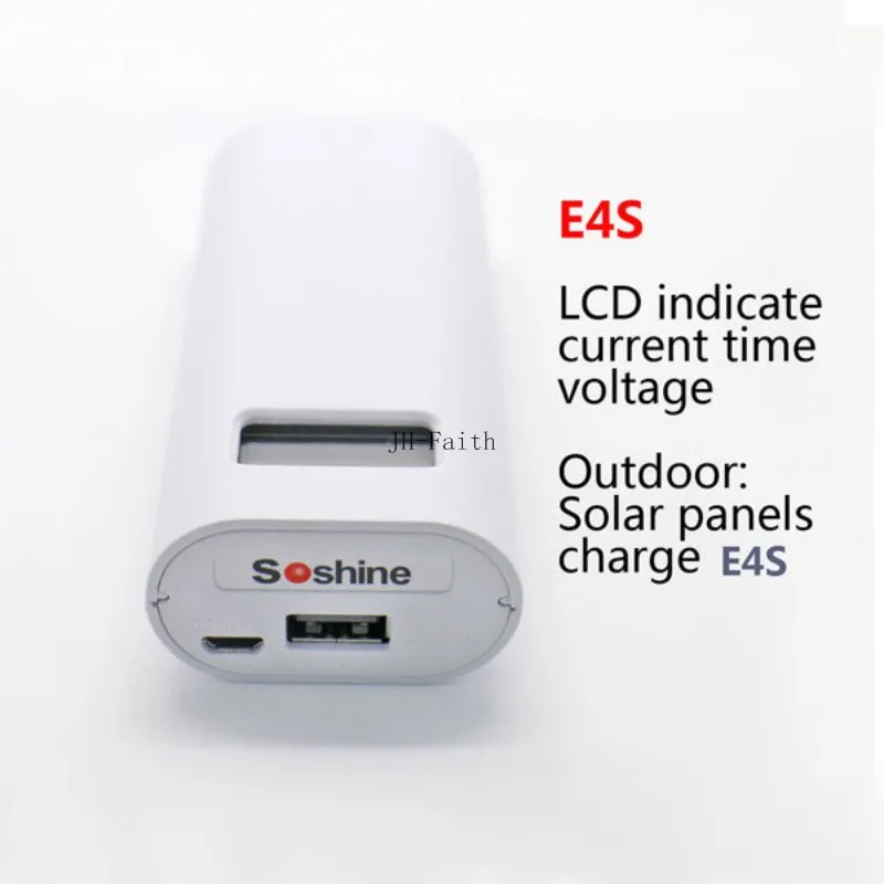 Внешний аккумулятор Soshine E4S 18650 ЖК дисплей USB для iPhone iPad iPod Android|box had|box monkeyusb lunch box |