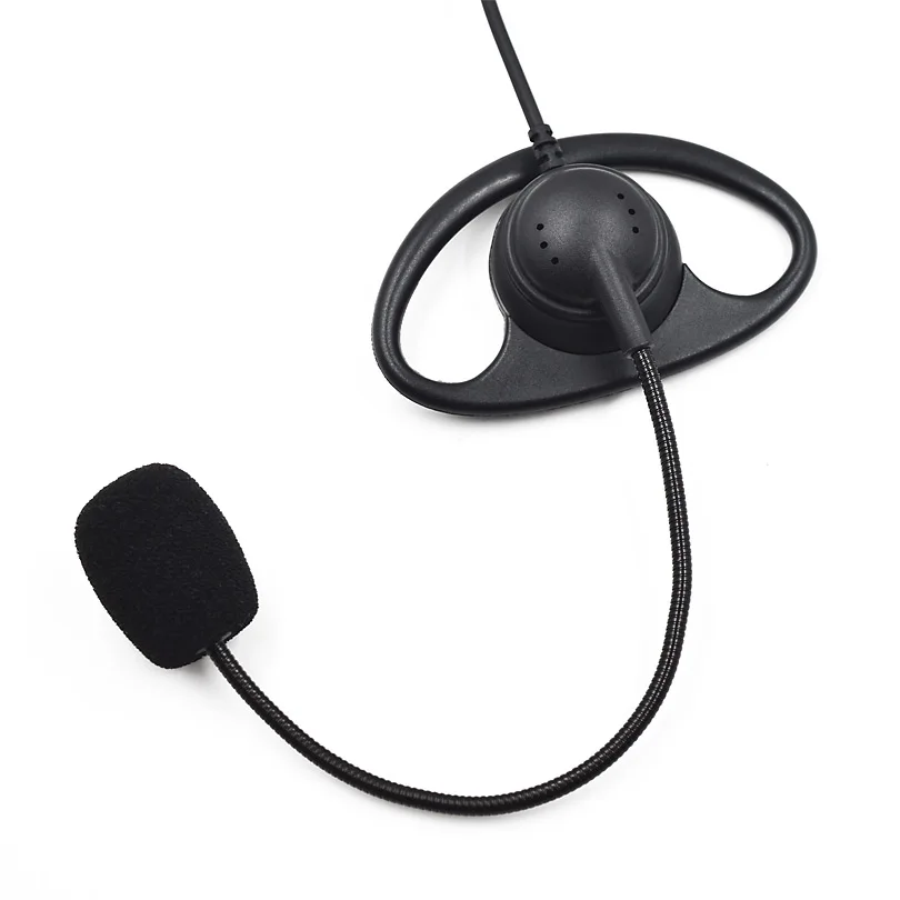 Наушники вкладыши с зажимом гарнитура Boom Mic PTT для Motorola APX1000 APX2000 APX6000 APX8000 XiR P8668