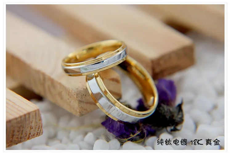 Free Shipping and Engrave Customize Super Deal Ring Size 3-12.5 Titanium Woman Man's wedding Rings Couple | Украшения и