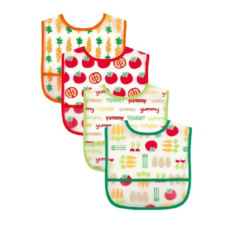 Водонепроницаемые нагрудники для детей 4 шт./лот бесплатная доставка | Детская