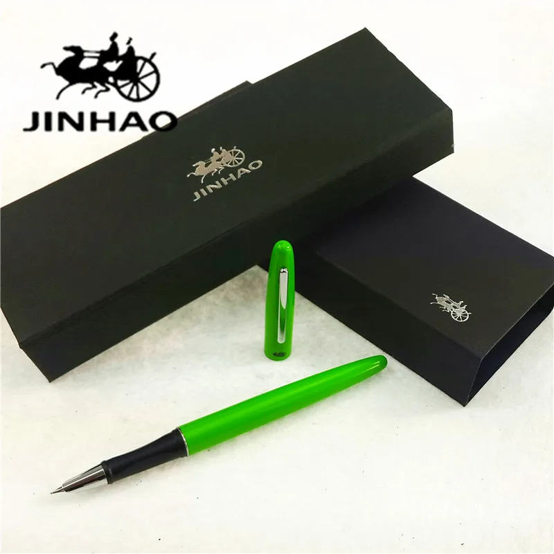 1 шт./лот Зеленый JINHAO Ручки Jinhao 321 Fountain Pen Caneta Tinteiro Чернилами Канцелярские Papelaria
