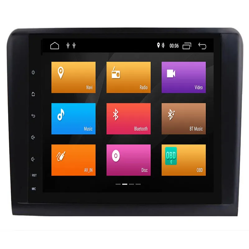 Octa Core 9''Car Android 9,0 автомобиля DVD gps плеер для Mercedes Benz ML W164 W300 ML350 ML450 ML500 GL X164 G320 GL350 GL450 GL500