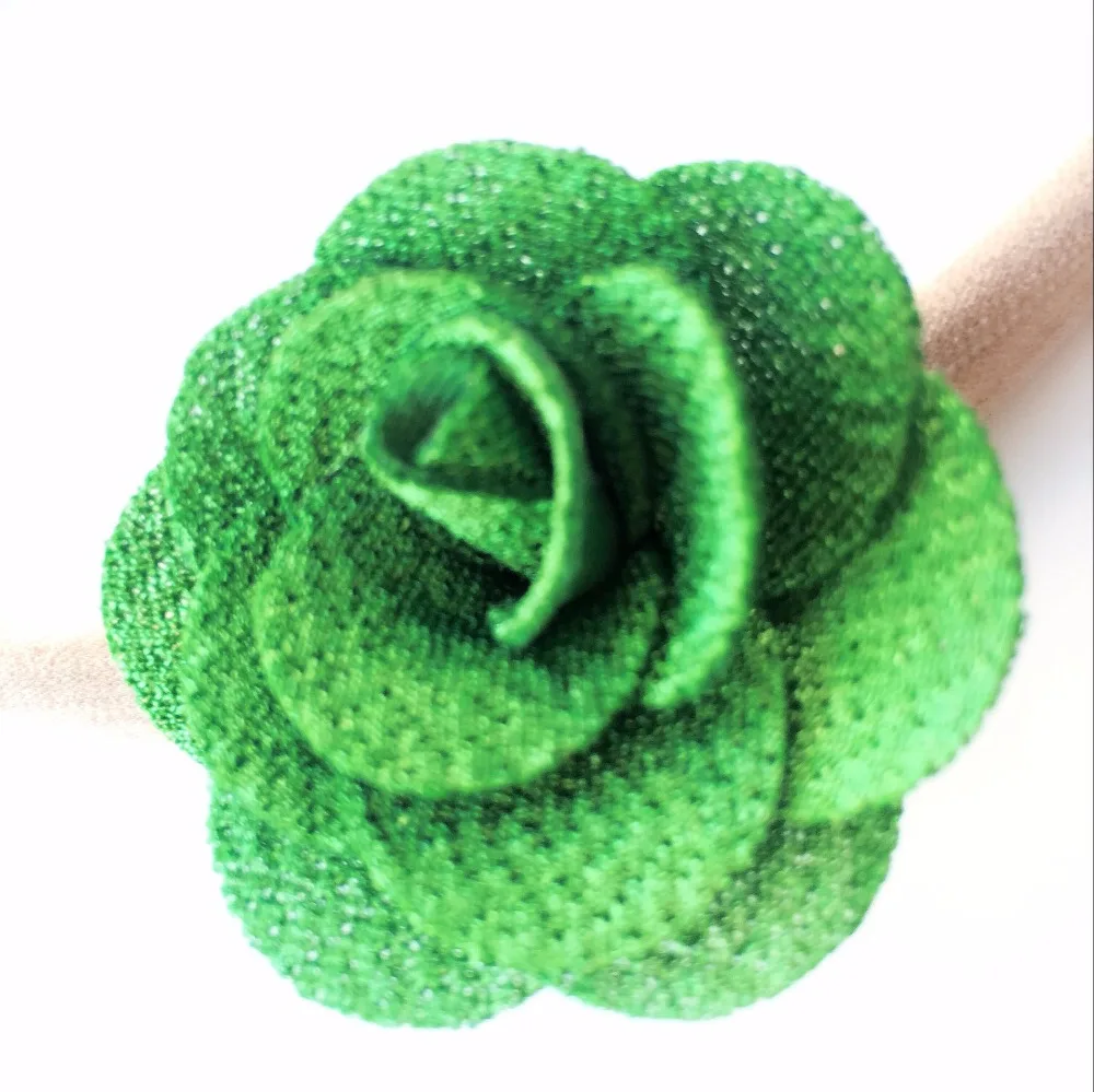 3 шт./компл. лента для волос с бантом Набор повязок на голову потрепанный цветок