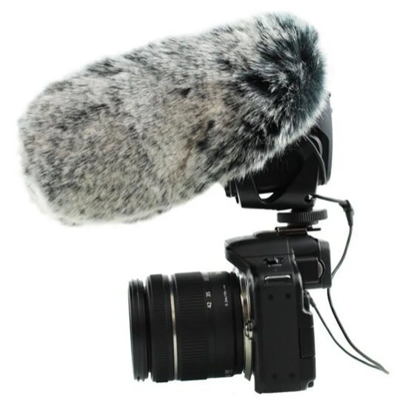 Профессиональный микрофон с пушистым ветром задняя крышка для RODE Videomic GO