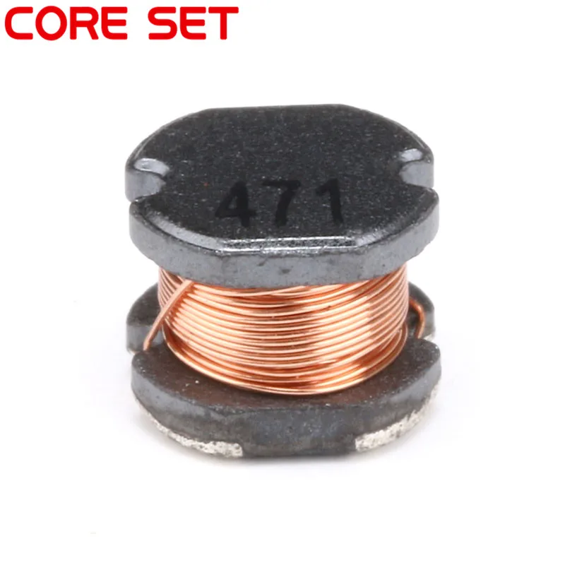 10 шт./лот CD54 470UH SMD силовой индуктор 471 0.35A чип индуктор|power inductor|smd power inductor470uh smd |