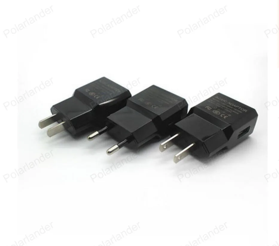 

High Quality 5V 1A EU US Plug Travel Home USB AC WallPower Charger Adapter