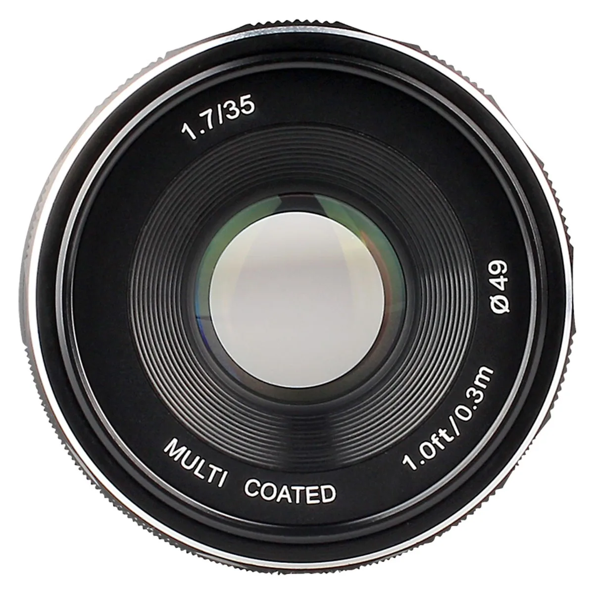 Объектив Meike MK 35 мм F1.7 с ручной фокусировкой объектив для камеры большой