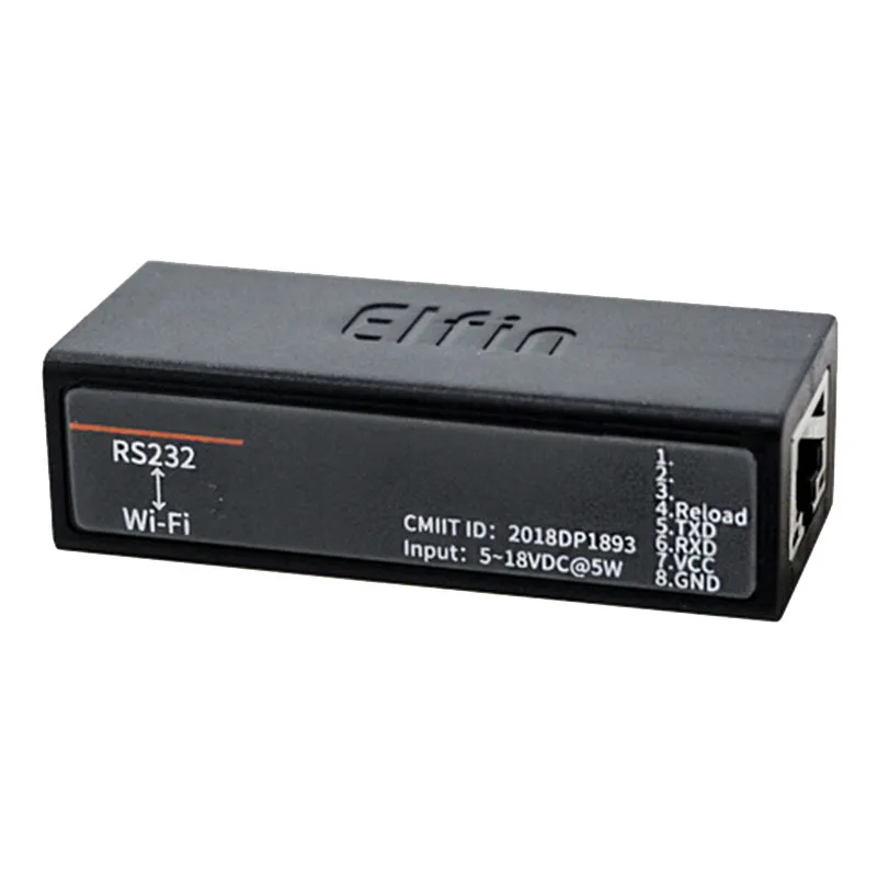 Последовательный порт RS232 для Wi-Fi устройства Серверный модуль Elfin-EW10 поддержка TCP/IP Telnet Modbus TCP протокол передачи данных через Wi-Fi