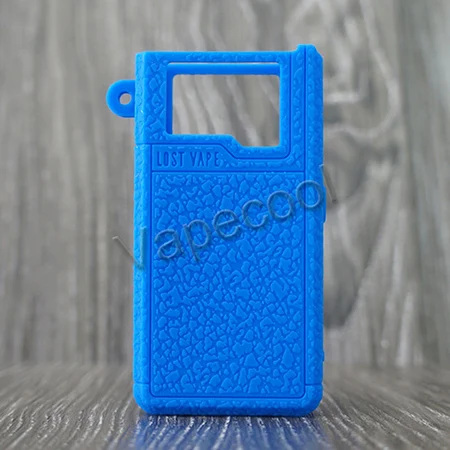 Blue Текстурированный силиконовый чехол для кожи для Lost Vape Orion DNA GO Kit и силиконовый чехол-накладка гелевый Чехол для Lost Vape Orion DNA GO 40W Pod - Цвет: Blue
