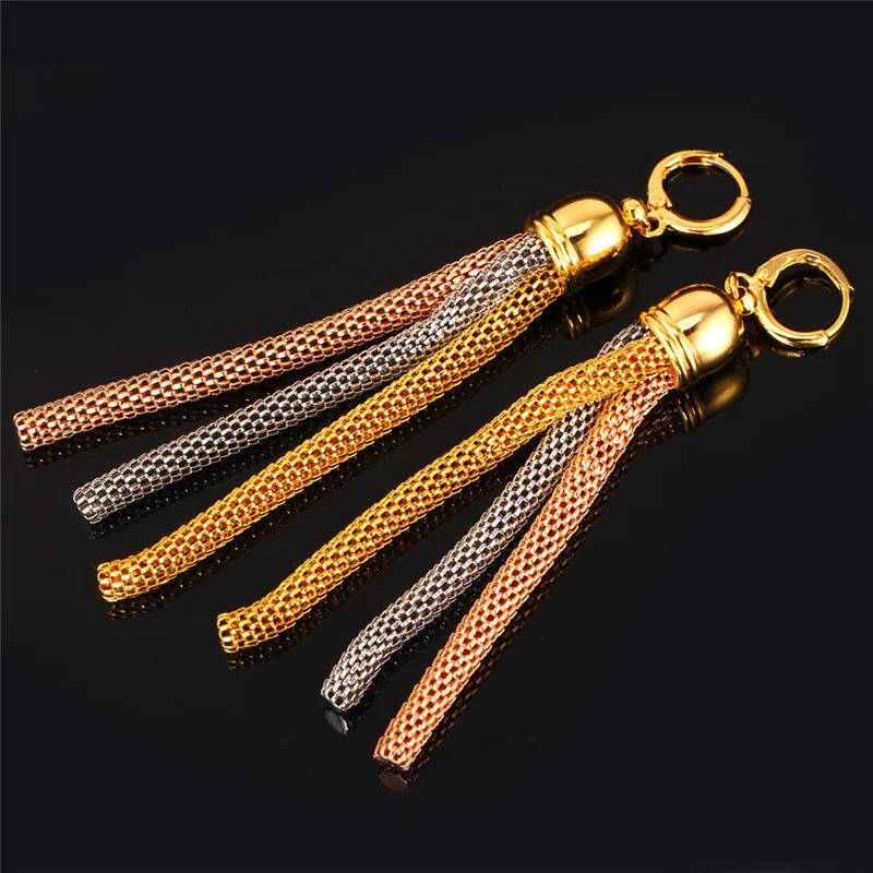 Набор украшений для женщин в африканском стиле длинные серьги-подвески с