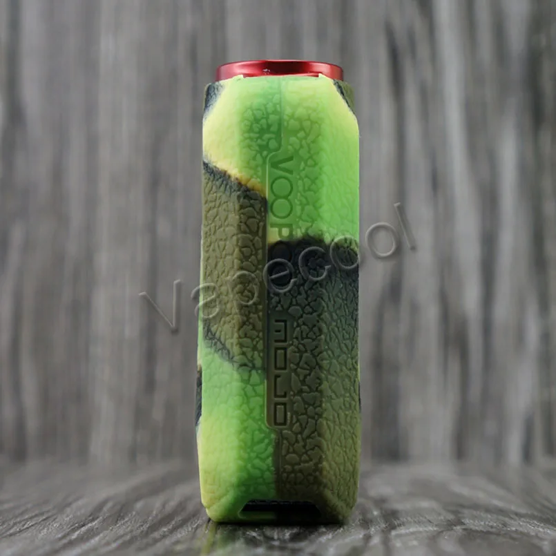 2 шт. силиконовый чехол для Voopoo MOJO 88 Вт 2600 мАч резиновый стикер кожи Корпус Корпуса