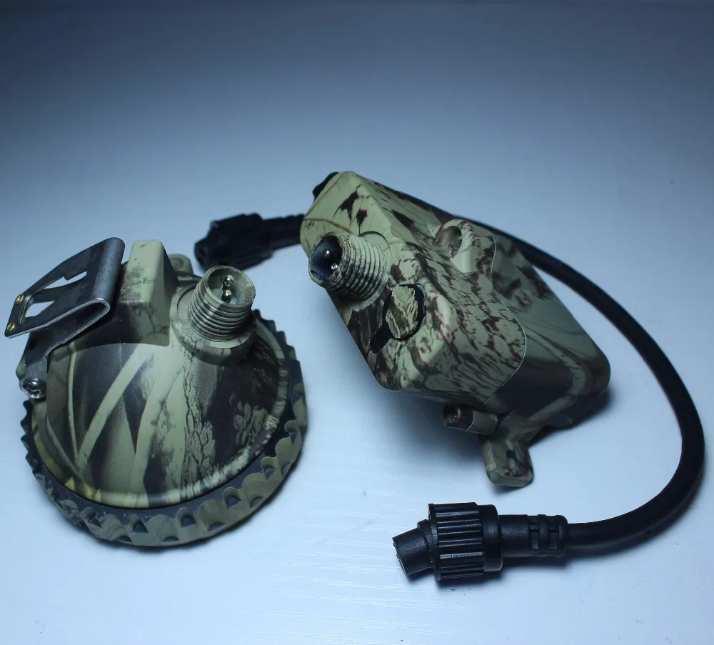 Горячая камуфляжная яркая светодиодная лампа для охоты енота Рождественский