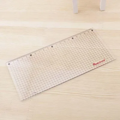 Линейка для шитья ручной работы в стиле пэчворк набор из двух частей круговой