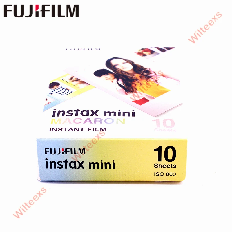 20 листов Fujifilm Fuji Instax Mini 8 Новый Макарон + витражная пленка для 11 7 9 50s 7s 90 25 фото