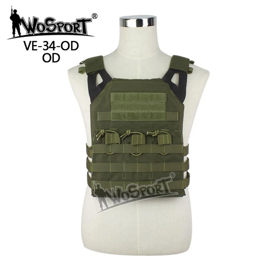 

WosporT Airsoft vest outdoor tactics CS field army fan hunting combat vest JPC 900D Oxford military airsoft Shooting Male
