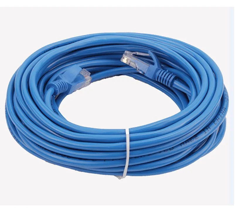 Ethernet кабель 10 м 15 20 25 Cat5 Cat5e RJ45 соединительный Интернет сети синий Штекерный ADSL|adsl