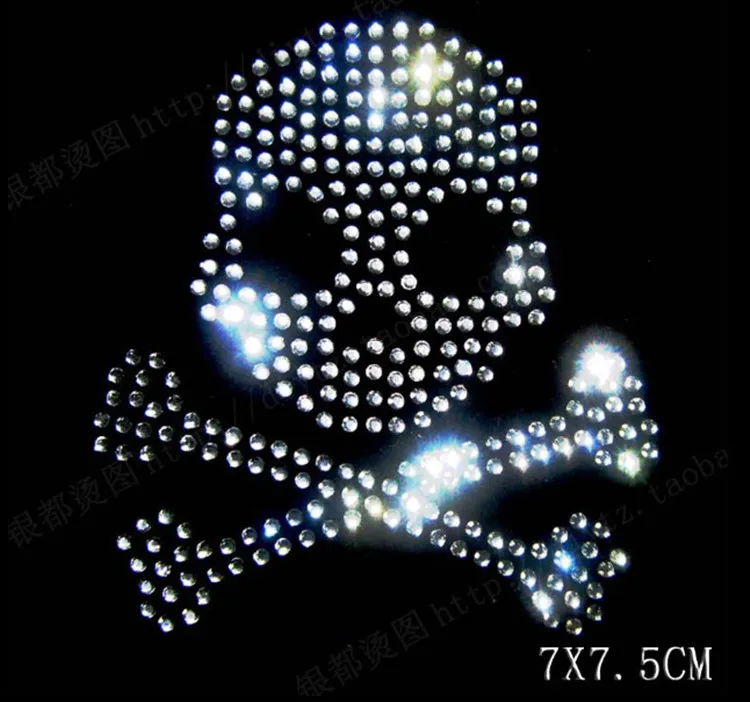 Сделай Сам исправленное железо аппликация Круглое стекло хрусталь горный одежда