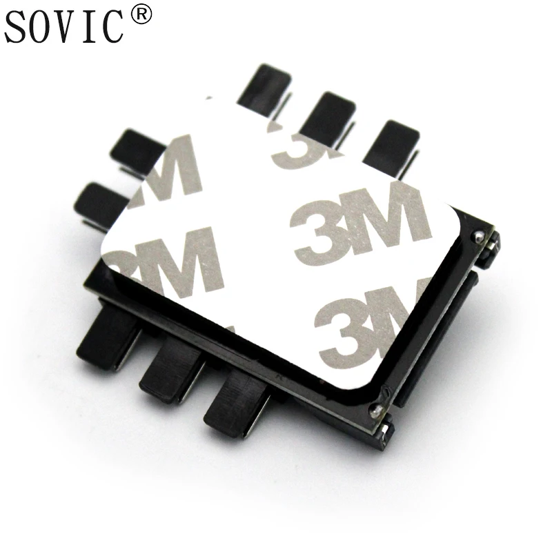 3pin 12V адаптер питания PCB 2 уровня контроля скорости ПК компьютер IDE Molex 1 до 8 Multi Way
