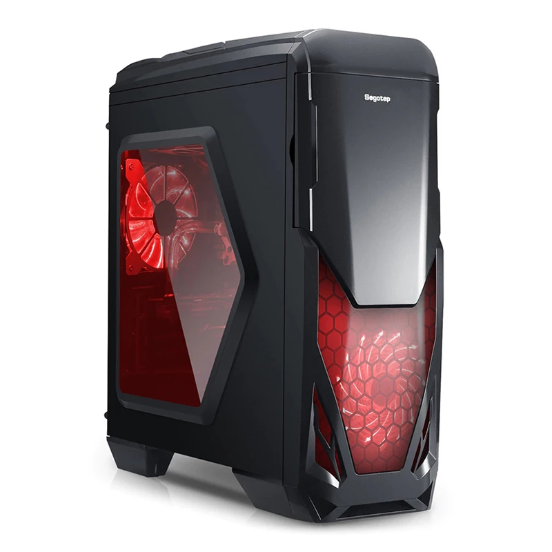 Оригинальный segotep лезвие Mid-Tower Случае игровой компьютер поддержка ATX M-ATX ITX