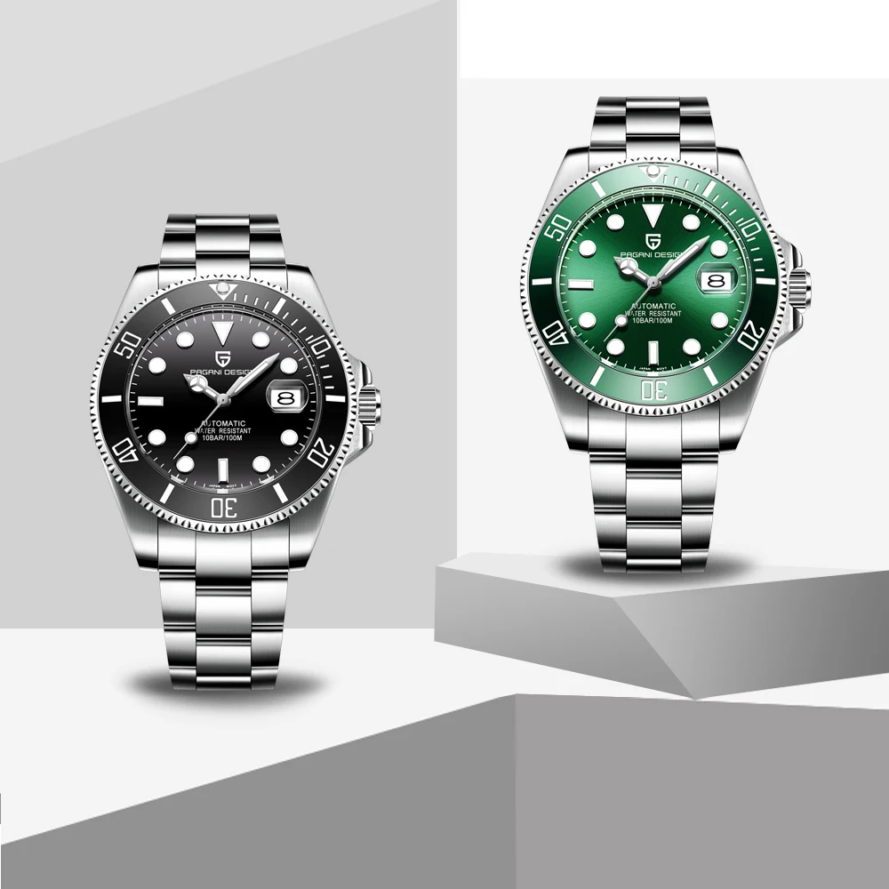 Роскошные Мужские автоматические механические часы Seiko мужские наручные 30 м