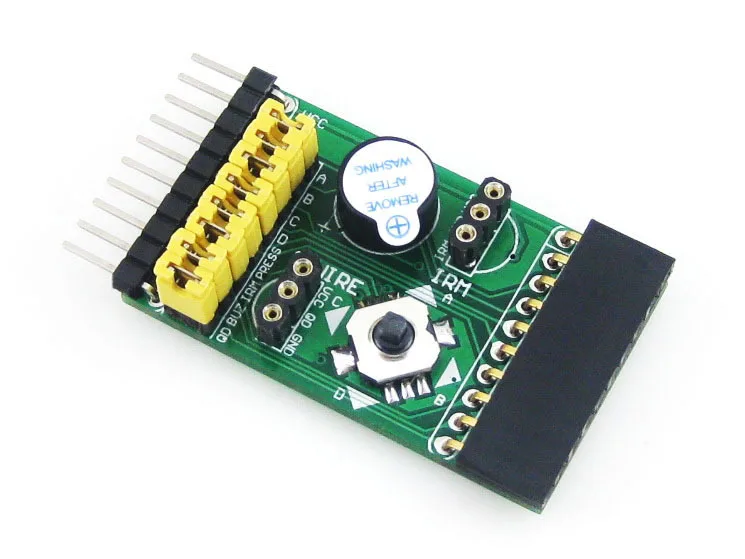 

Mix Board = IRM Infrared Receiver Module + Temperature Sensor + Joystick + Buzzer 4 in 1 Suit for DIY