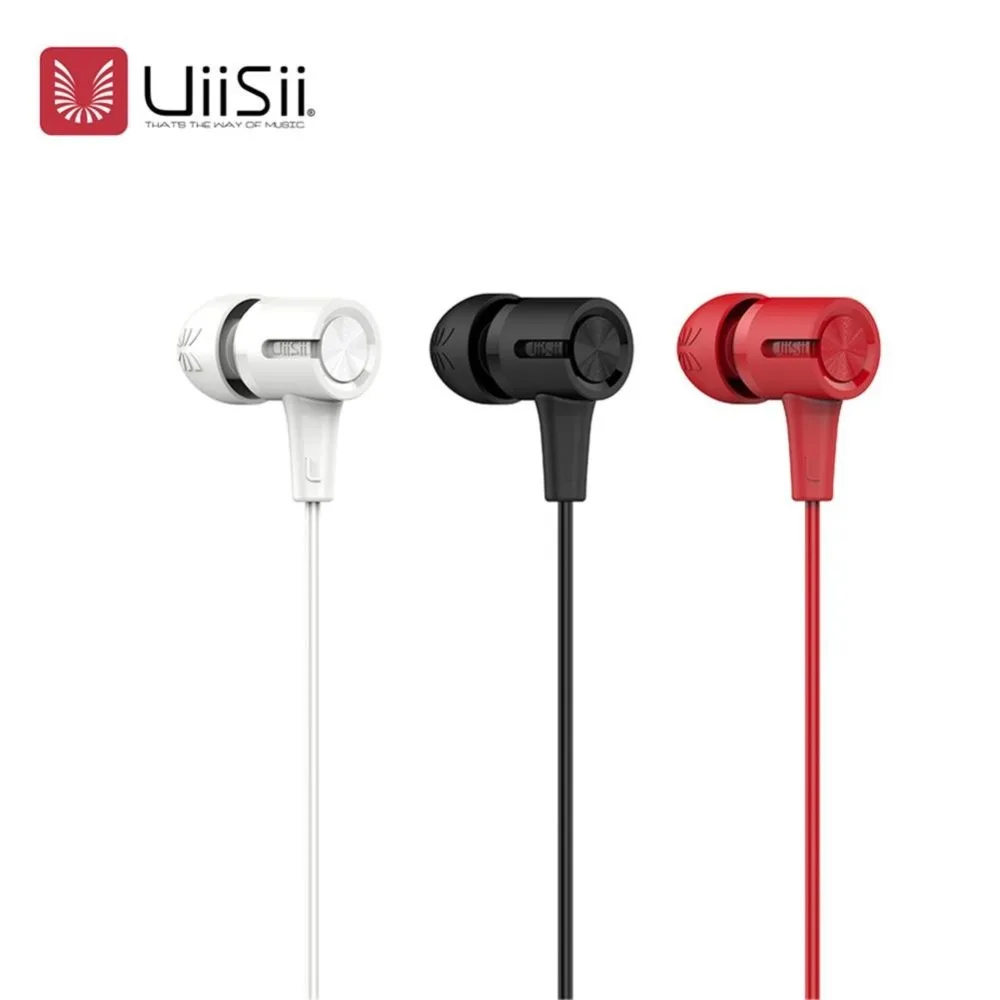 Наушники вкладыши UIISII U7 гибридные Hi Fi наушники с тройным драйвером стерео