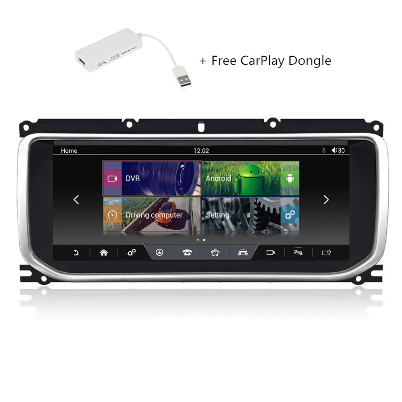 10,2" Android автомобильный мультимедийный Стерео DVD gps навигатор для Range Rover Sport HSE Cherry Evoque Vogue 2012 2013