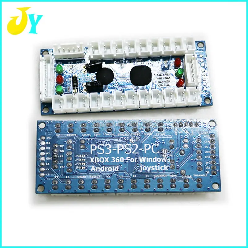 PC PS2 PS3 USB 4 в 1 аркадный джойстик плата энкодера для ПК управления может подключать