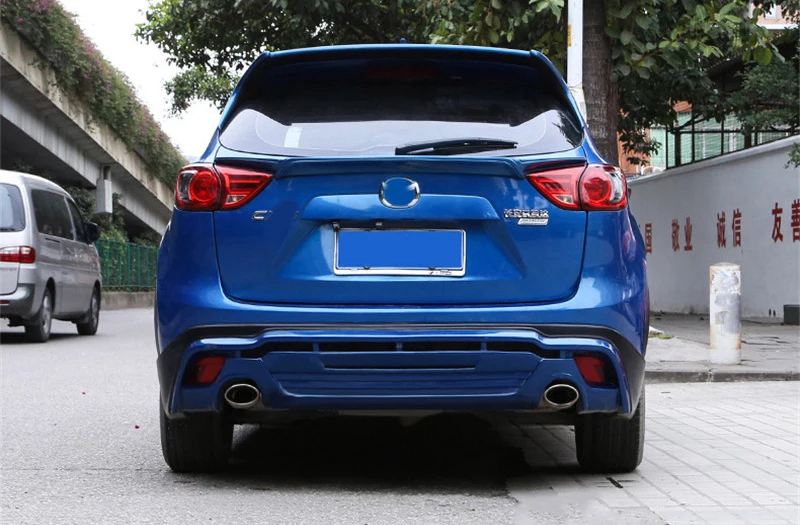 Аксессуары для автомобиля роскошный задний бампер для MAZDA CX-5 комплекты кузова первого поколения BELTA стиль 2011 2012 2013 ABS материал