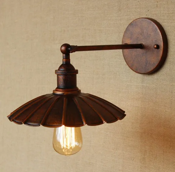 Винтажный настенный светильник Эдисона в античном стиле|wall light fixture|edison wall sconcewall