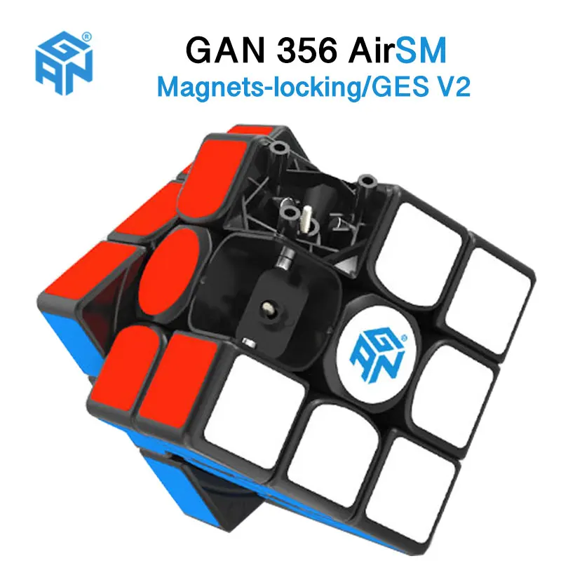 Оригинал Gan 356 Air S/Gan356 SM с магнитами скоростной куб AirSM/356 AirS 3x3 волшебный