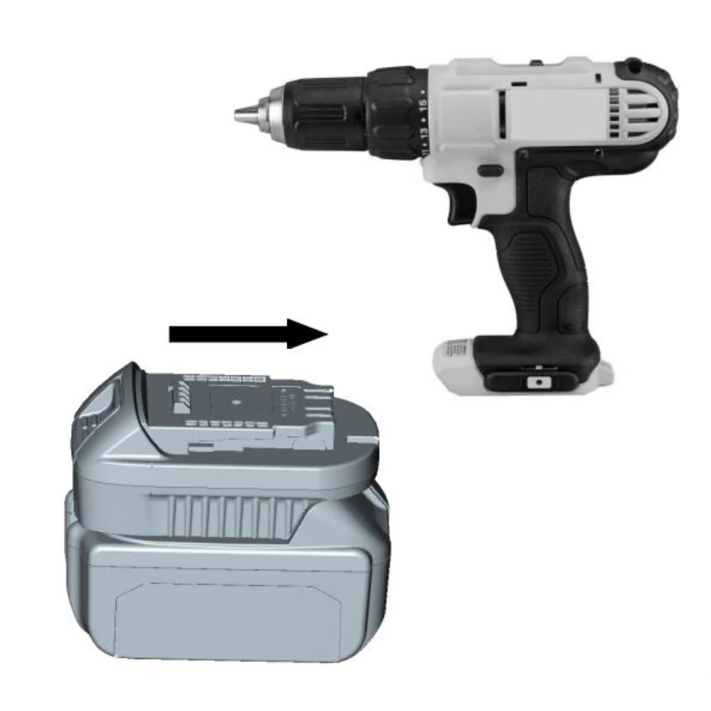 MT20DL конвертер адаптер для Dewalt преобразования для Makita 18 В литий-ионный аккумулятор BL1830 BL1860 BL1815 для Dewalt 18 в 20 в DCB200