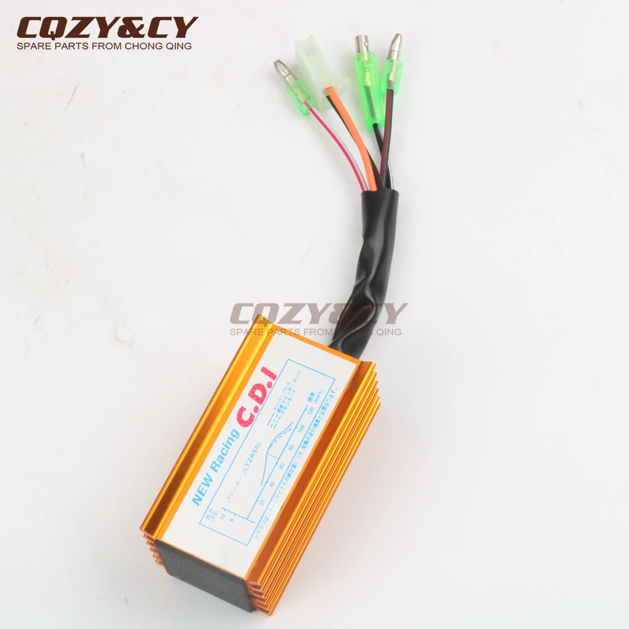 AC стандарт CDI и высокопроизводительный гоночный CDI для YAMAHA Aerox Axis BW NG Breeze Jog R RR Neo's Slider почему Zest YE Zuma 50cc