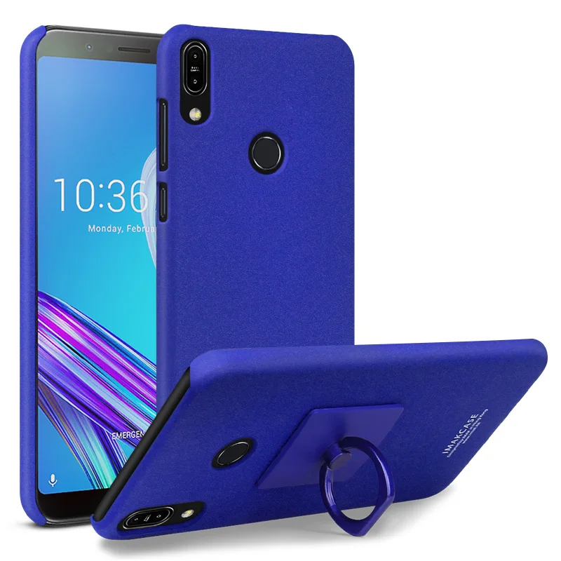 IMAK для ASUS Zenfone MAX Pro M1 чехол в ковбойском стиле Матовый Жесткий PC крышка-держатель