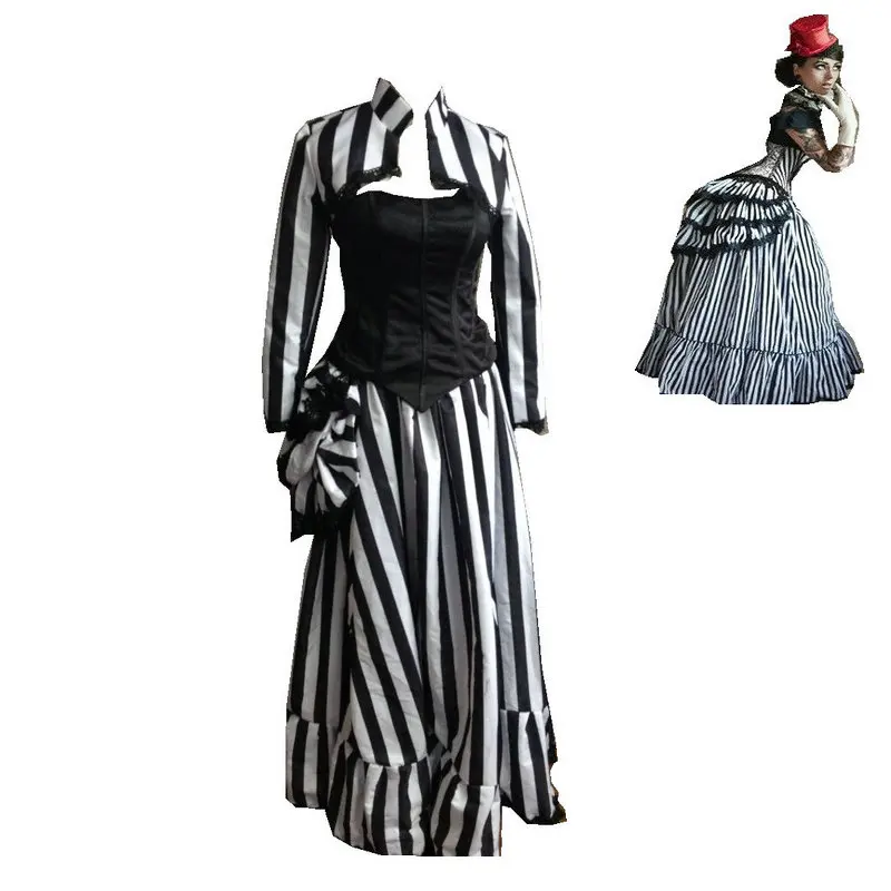 

Customer to order! Vintage Costumes Victorian Dress 1860S Civil War Gown Ball Dress historical dresses US4-36 D-001