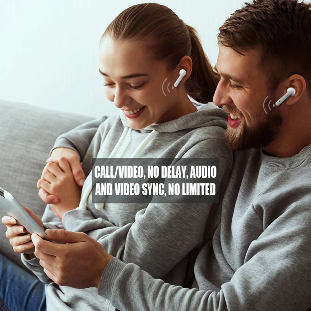 LYMOC Bluetooth 5 0 Беспроводной наушники T21 вкладыши TWS с играть 8 часов IPX4 беспроводные