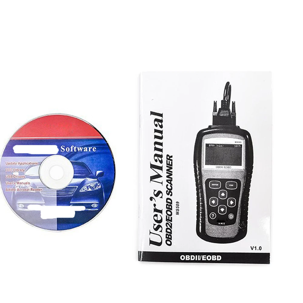 Многоязычный диагностический инструмент MS509 OBD2/EOBD считыватель кодов для