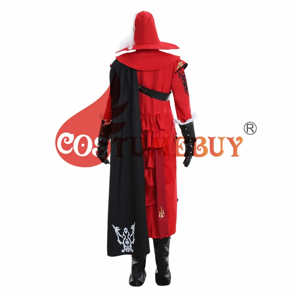 CostumeBuy игра Final Fantasy XIV Красный Маг Косплей Костюм на заказ Хэллоуин карнавальные костюмы косплей