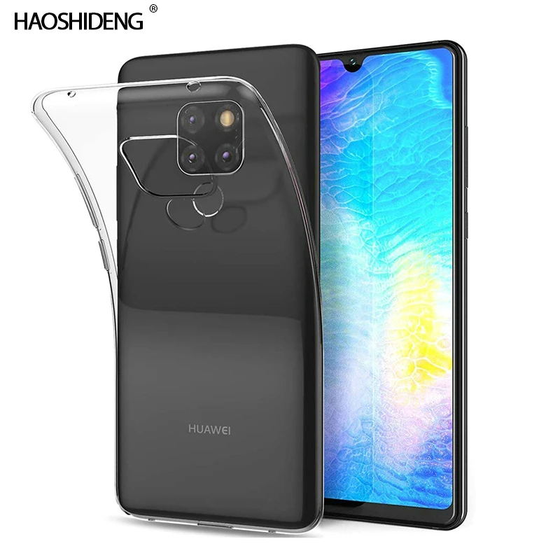 Чехол для huawei mate 20 X TPU Силиконовый прочный прозрачный мягкий чехол защитный на