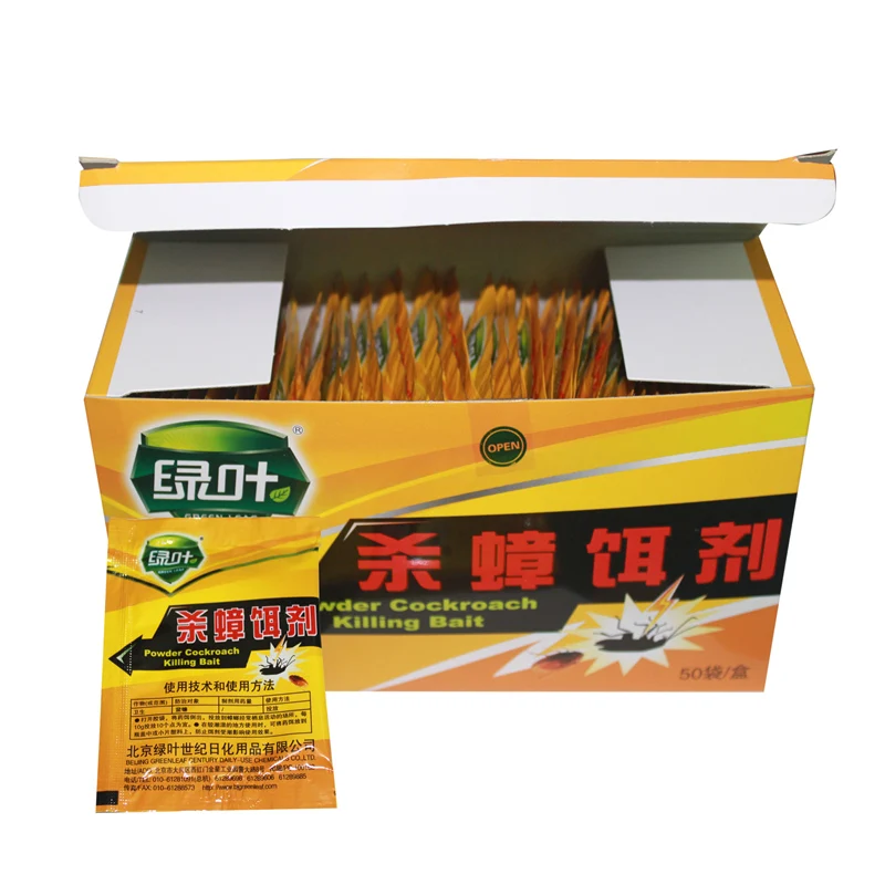 

5pcs Efficient cockroach killer Anti Pest Cockroach repeller Powder Control Products for home garden