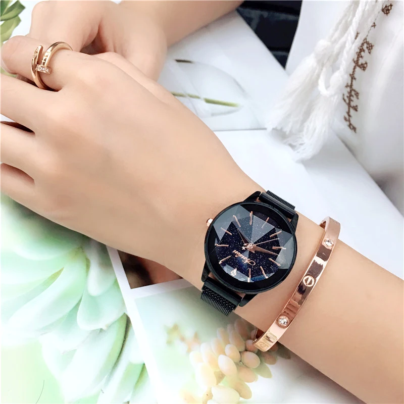 Новое поступление 2019 кварцевые часы высокого качества водонепроницаемые нежные
