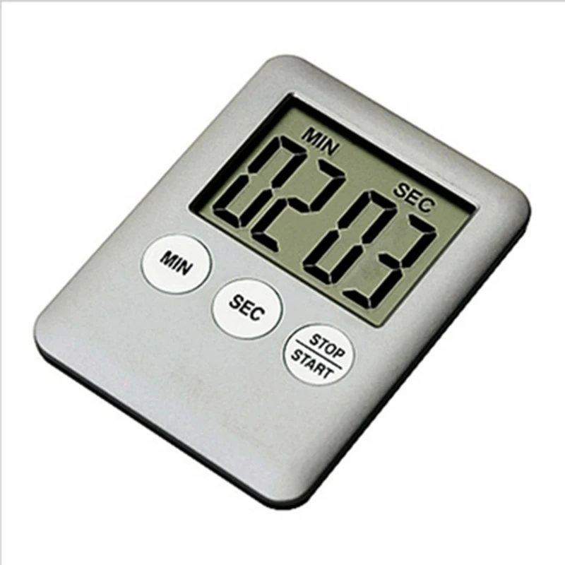 New Slim Magnetic LCD Digital Kitchen Timer Count Up Down Cooking Alarm Useful | Дом и сад