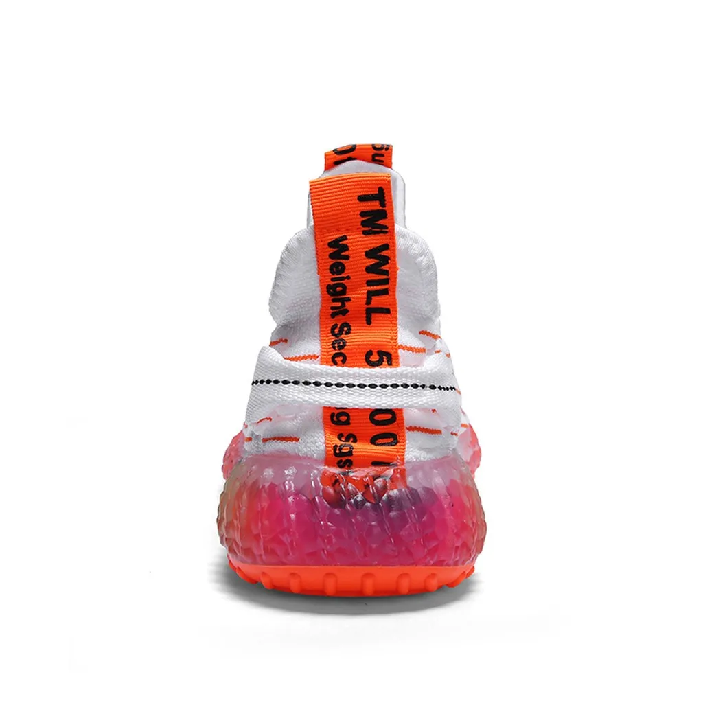 New Man Casual Sneakers Men's Vulcanize Shoes Fashion Rainbow Jelly Soles Men Sneakers Outdoor Breathable Men Shoes