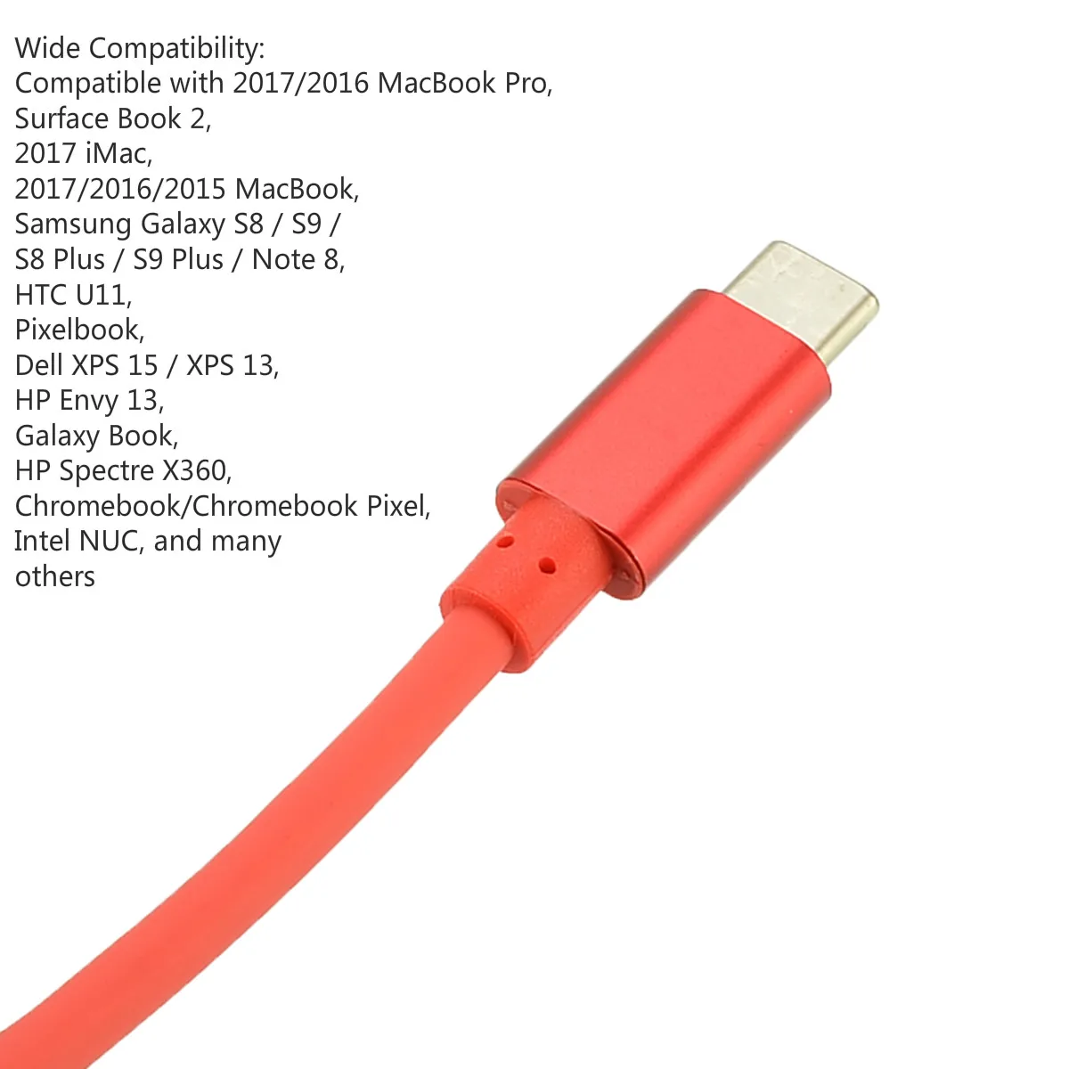 USB C к hdmi-кабель, адаптер для samsung Galaxy S9/S9 PLUS 2 м 6 футов USB-C type-C к HDMI кабель HDTV адаптера