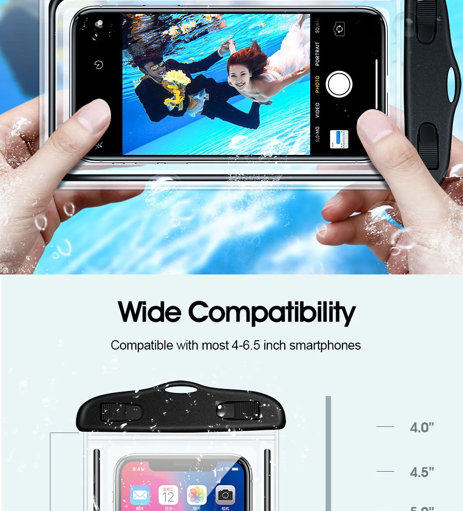 Сумки для плавания водонепроницаемый чехол для телефона huawei P30 P9 P20 P10 Lite чехол для huawei P Smart mate 20 10 Pro для моделей 4,0-6,5 Дюймов