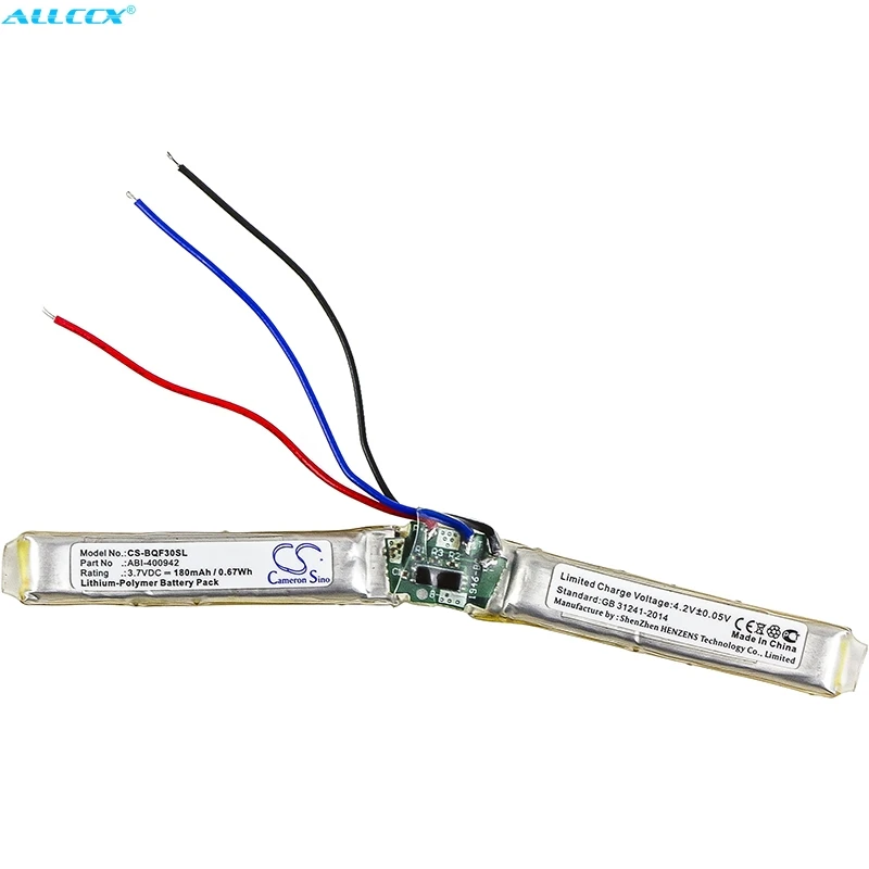 Cameron Sino батарея 180 мАч ABI400942 ABI 400942 PA BS30 для BOSE QC30 QuietComfort 30 QuietControl 30|Цифровые
