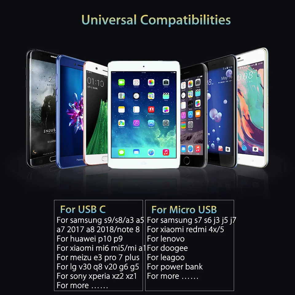 3 в 1 Micro usb type C кабель для быстрой зарядки для Xiaomi mi9 samsung s10 s9 Quick Charge 3,0 Android мобильный телефон Tipo C кабели для передачи данных