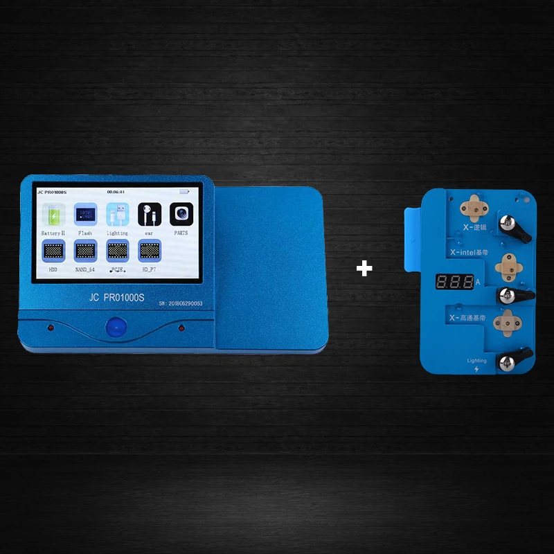 JC Pro1000S логика Baseband EEPROM IC Чтение Запись программист ремонт инструмента для iPhone X ремонт материнской платы