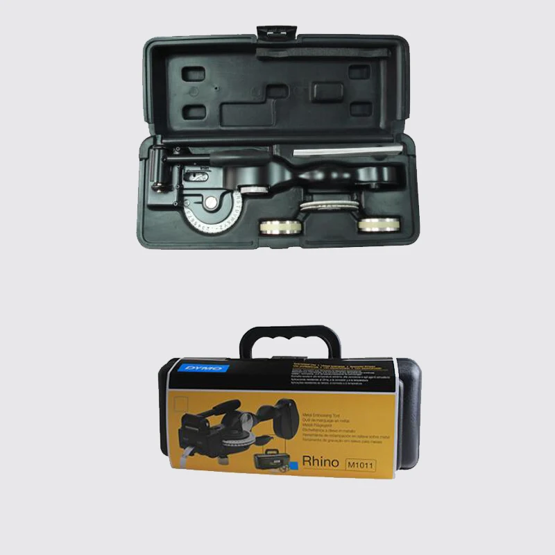 2 шт. Dymo M1011 машина для тиснения этикеток Tapewriter System Kit 35800 31000 32500 алюминиевых и