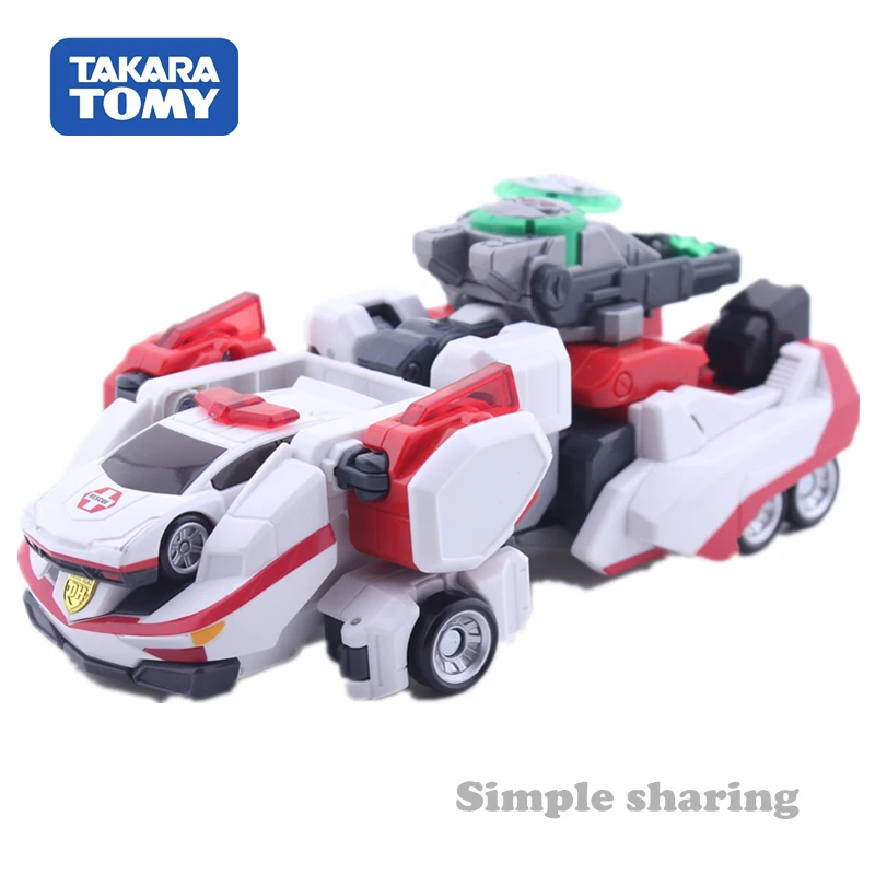 Takara Tomy Tomica гиперспасательная головка привода 03 MKII робот-автомобиль со стразами